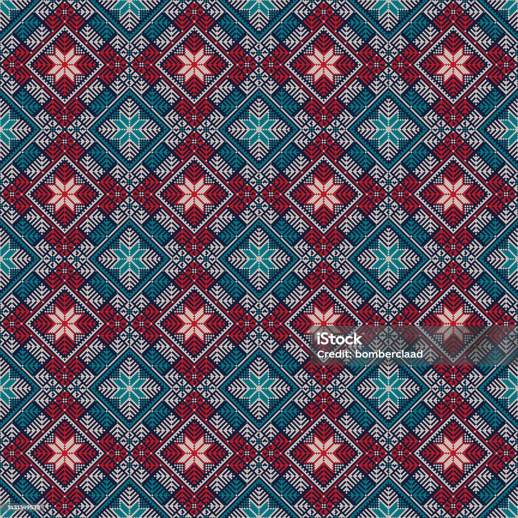 Palestaine Pattern Decorative Palestinian Pattern 6 Stock Illustration - Download Image ...
