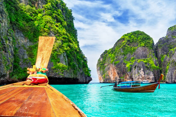istock View of Loh Samah Bay in Phi Phi island, Thailand. 1431349540