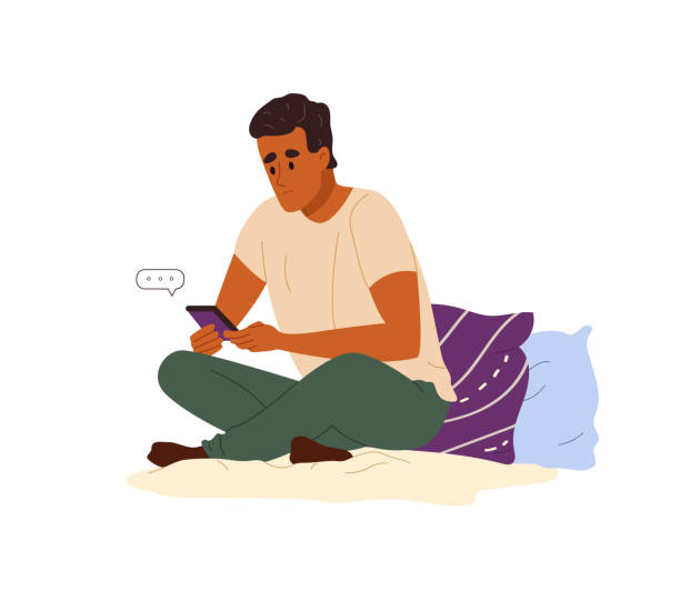 Animation Sad Call 1,700+ Sad Phone Call Man Stock Illustrations, Royalty-Free Vector ...