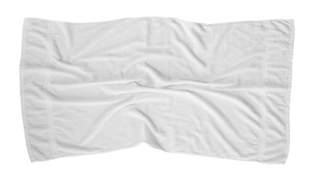 istock White beach towel isolated on white background 1431359719