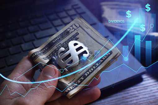 Dividend Income From Owning Shares In Companies Through The Stock Market High Quality