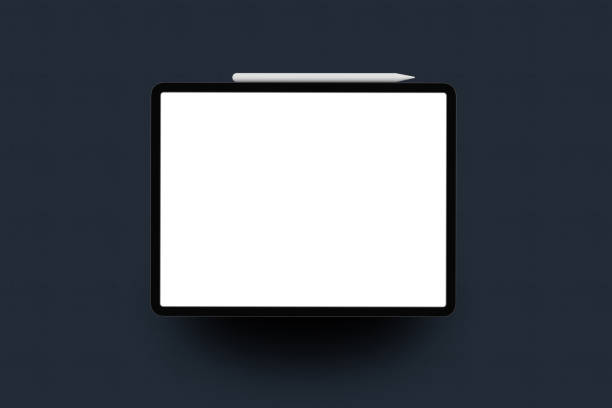 istock Realistic Tablet Mockup Scene. Template for Application, Website, Game, Business Presentations, UI UX Design Template. mockup template with a clipping path on the screen. 3D Rendering 1431360904
