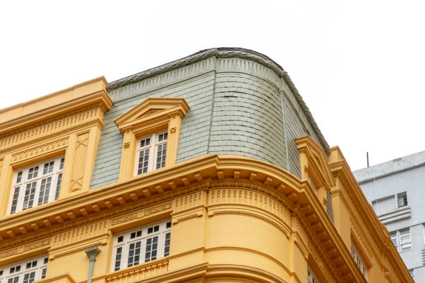 istock Facade of an old building in downtown Rio de Janeiro. 1431364887