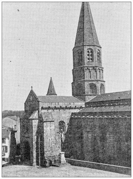 istock Antique image: Ostensions du Dorat, Church of Dorat 1431368978