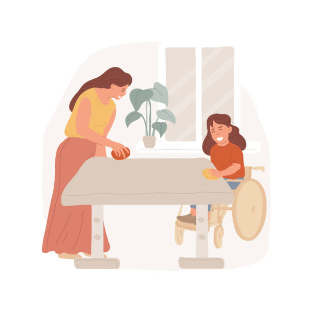 Practical Learning Vector 150+ Child Practical Learning Stock Illustrations, Royalty-Free Vector ...
