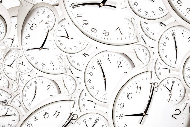 istock Droste effect background with infinite clock spiral. Abstract design for concepts related to time. 1431389976