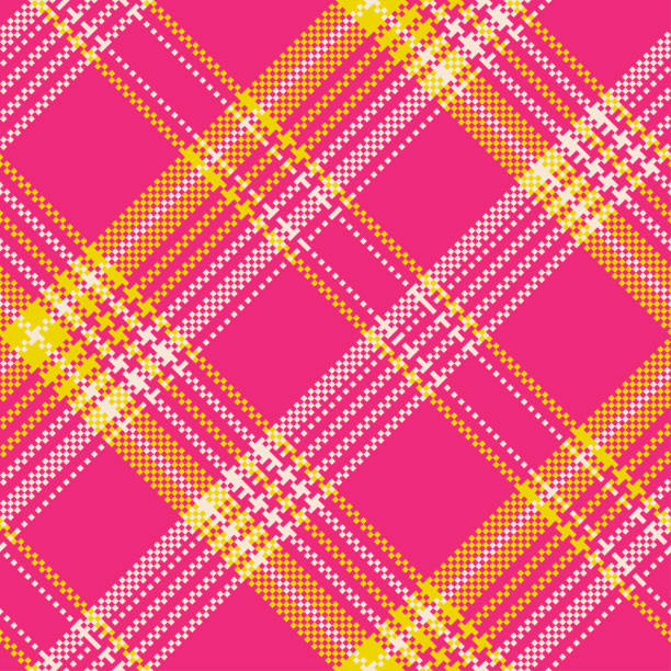 ÐÑÐ½Ð¾Ð²Ð½ÑÐµ RGB Check plaid seamless pattern. Fashion texture Tartan background. Color pixel wallpaper checkered. Printing on fabric, shirt, textile, curtain and tablecloth. Vector graphic. Smart Casual stock illustrations