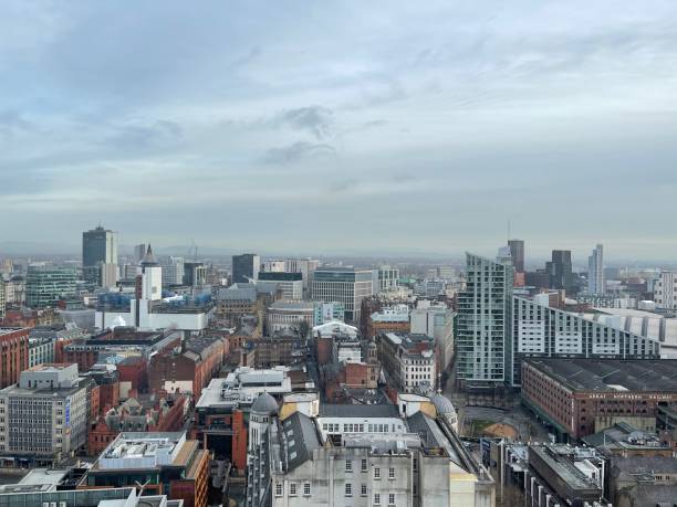 istock Aerial view of Manchester City centre 1431397191