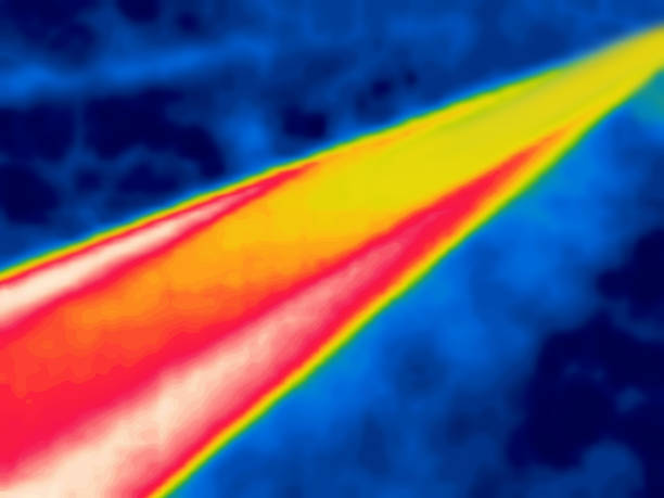 Long industrial pipeline thermal imager