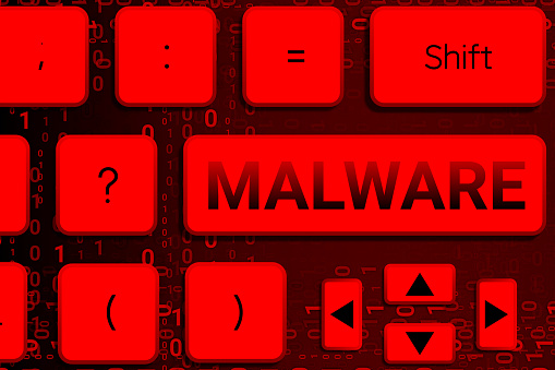 Random Maleware Code Malware Button On Key Board And Code Numbers Stock Photo - Download ...