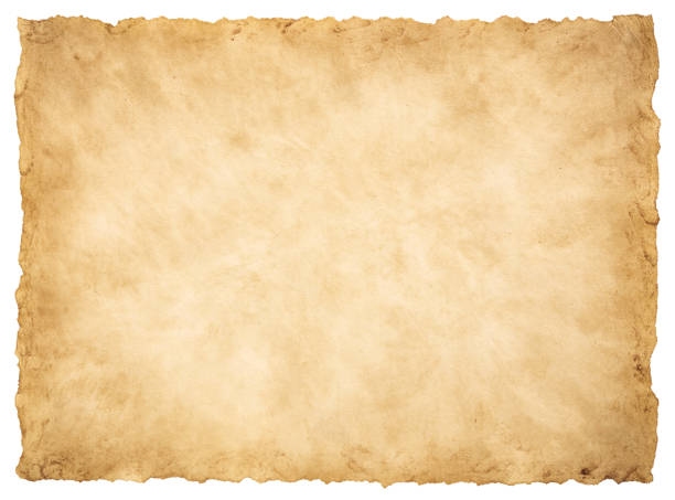 istock old parchment paper sheet vintage aged or texture isolated on white background 1431415226