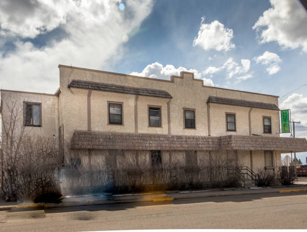 istock Historic downtown hotel in Bowden, Alberta, Canada 1431418129