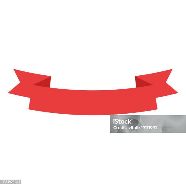 Ribbon Red Ribbon Ribbon Template Banner Blank Banner Templateribbon