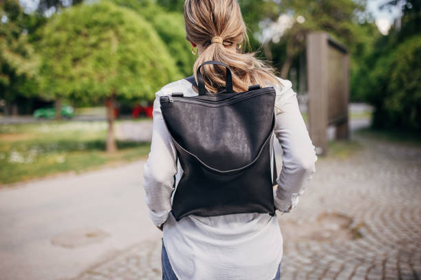 istock Modern woman in city 1431424623