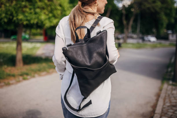istock Modern woman in city 1431424659