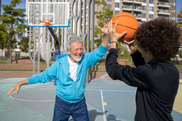 istock Grandfather and grandson 1431442909