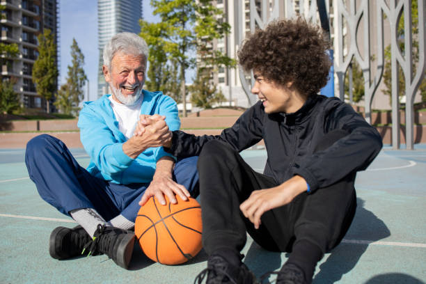 istock Grandfather and grandson 1431442920