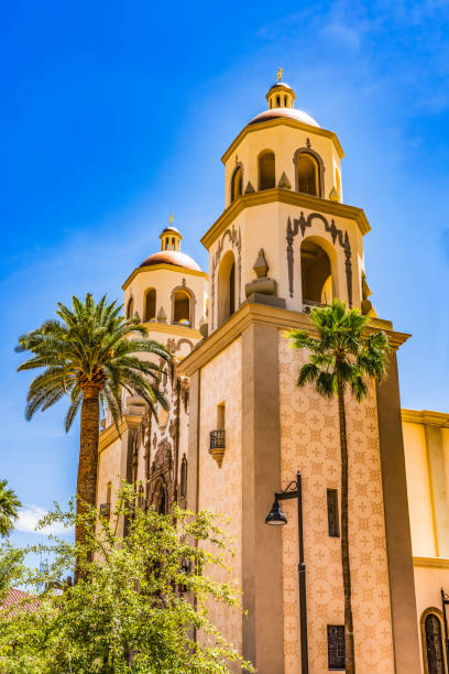 istock Spires Facade St. Augustine Cathedral Catholic Church Tucson Arizona 1431443045