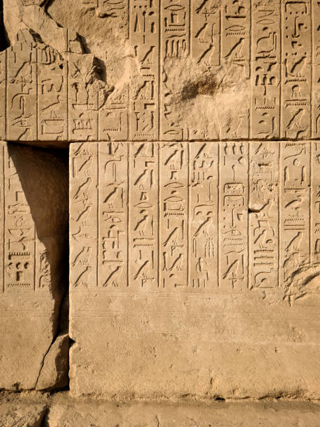 istock Hieroglyphs at Karnak Temple 1431476611