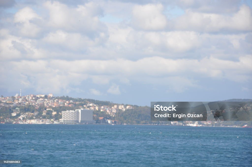 A view of Tarabya From Anadolu side of Istanbul Architecture Stock Photo