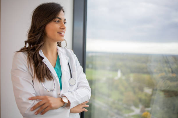 istock Portrait of a young doctor 1431501722
