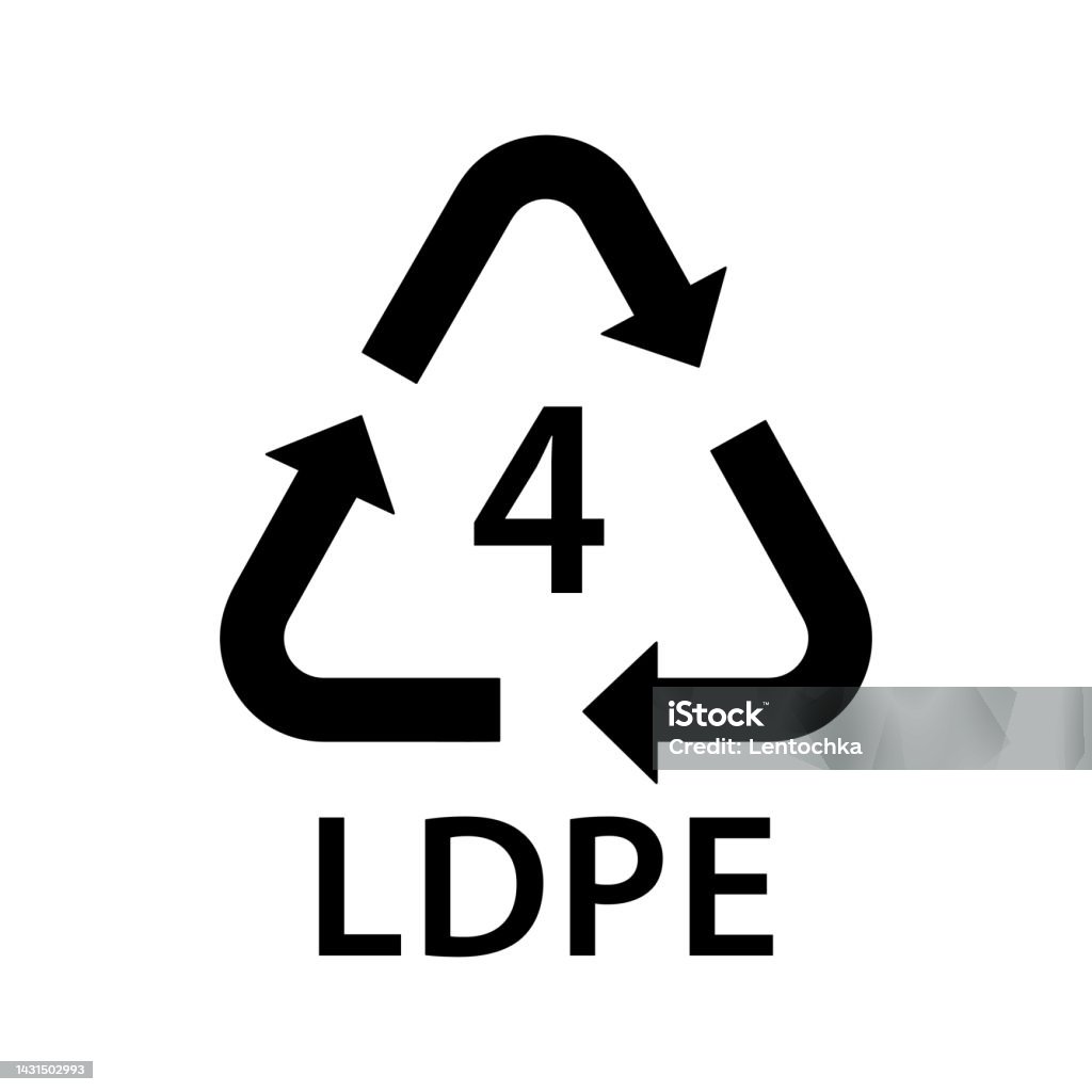 Ldpe Ric Code Plastic Recycling Symbol Ldpe 4 Plastic Recycling Code Ldpe 4 Ric Low ...