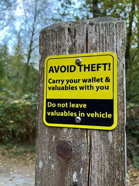 istock Park Parking Lot Sign 1431503291