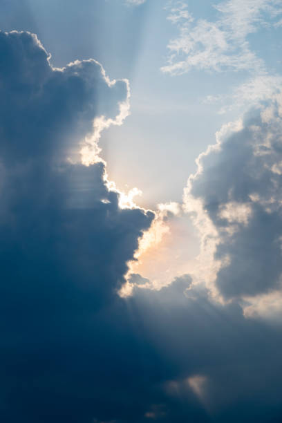 istock The sun peeks out from behind the clouds 1431516807
