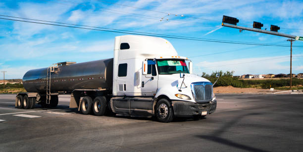 istock Semi truck transporting fuel - New Mexico 1431541748