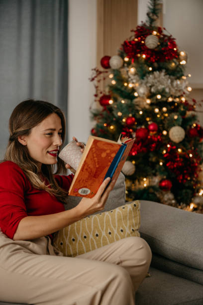 istock Book at home for the holidays 1431564383