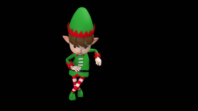 Christmas Elf Dancing Loop