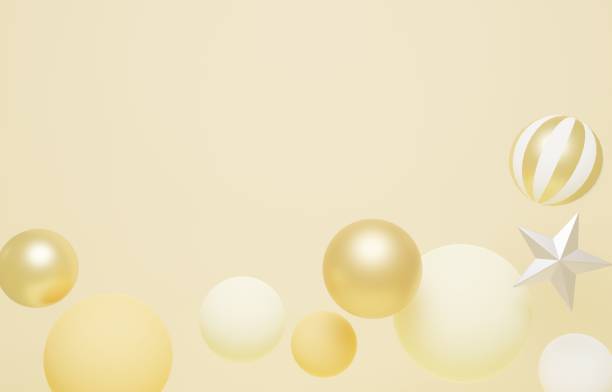 istock 3d image of cute ornaments in pastel colors 1431574946