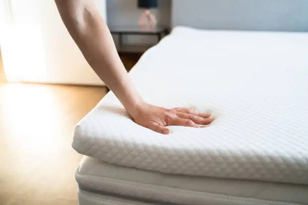 Mattress Memory Foam Bed Topper In Bedroom