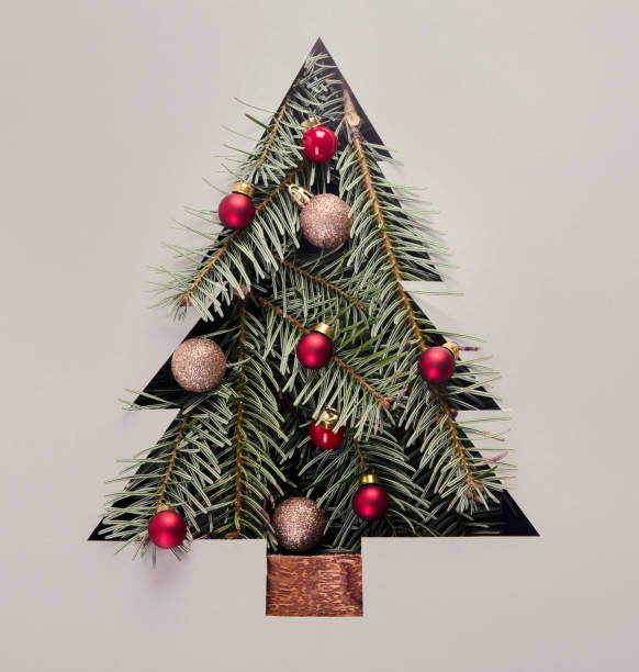 istock Merry Christmas and Happy Holidays greeting card 1431581410