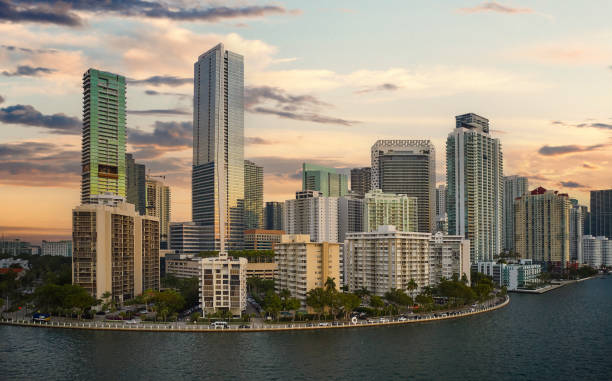 istock Office and residential buildings, Brickell Key 1431597989