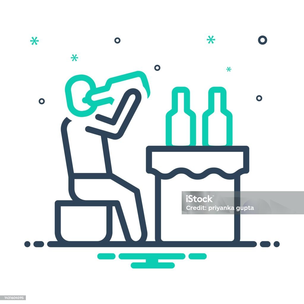 Debauch Example Photo Drinking Debauchery Stock Illustration - Download Image Now - Addict ...