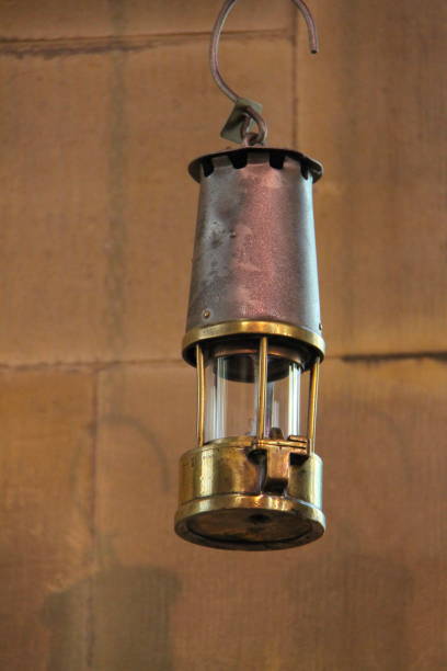 istock Traditional Miners Lamp. 1431613272