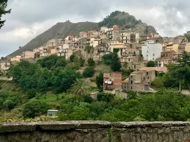 Italy - Sicily - village of Tripi. Tripi is a town and comune in the province of Messina, Sicily, Italy.