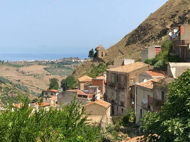 Italy - Sicily - village of Tripi. Tripi is a town and comune in the province of Messina, Sicily, Italy.