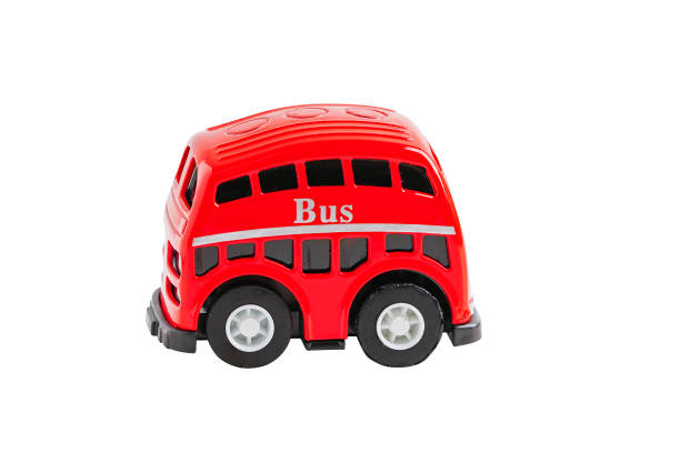 istock London red traditional bus car isolated on white background with clipping path. 1431644574
