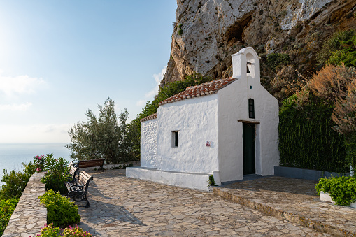 Agios Nikolaos church under the Castle of Skyros