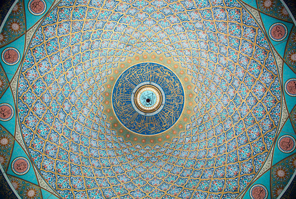 istock Kemer Mosque Dome Colorful Interior 1431689495