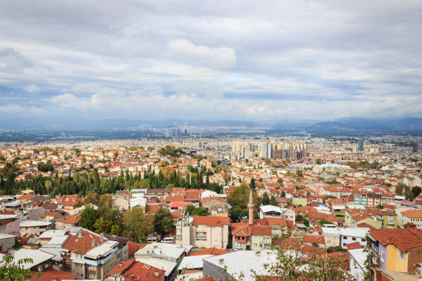 istock Historical Bursa city aerial view. 1431695762