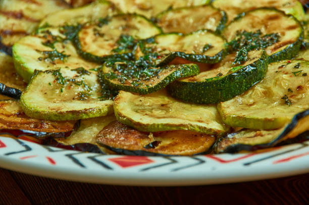 istock Grilled Vegetables with Zaatar Vinaigrette 1431701936