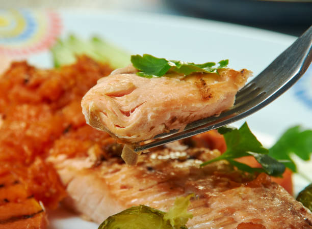 Konkani Grilled Fish, fillets coated with konkani masala,