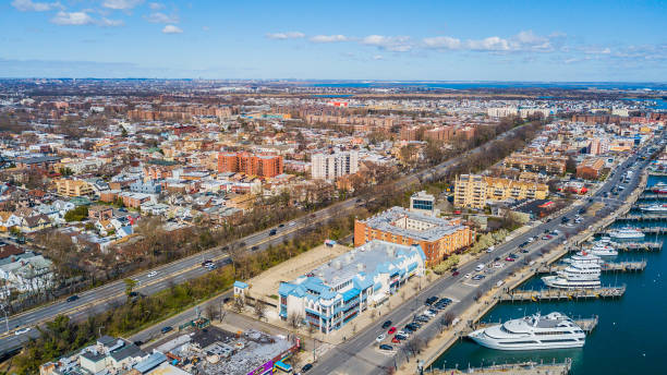 istock Aerial Sheepshead Bay Brooklyn 1431707093