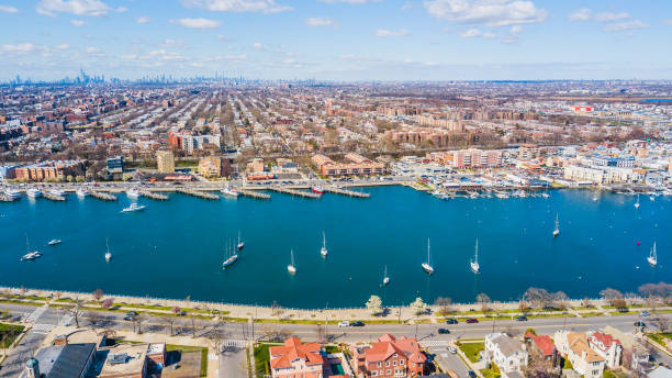 istock Aerial Sheepshead Bay Brooklyn 1431707588