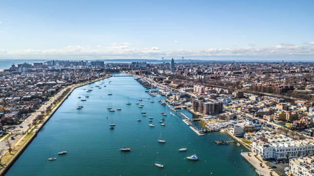 istock Aerial Sheepshead Bay Brooklyn 1431707646