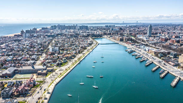 istock Aerial Sheepshead Bay Brooklyn 1431708096