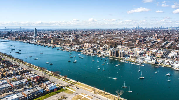 istock Aerial Sheepshead Bay Brooklyn 1431708988